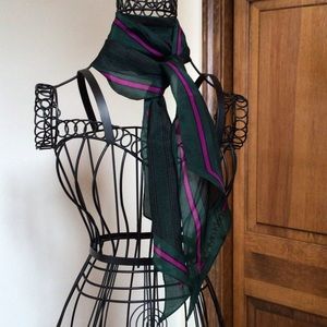 Calvin Klein Accessories Calvin Klein Silk Scarf 56x6 Poshmark